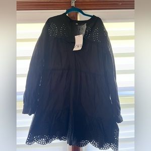 Zara Embroidered Dress